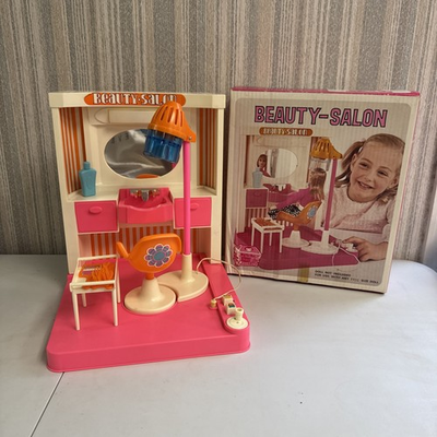 #ad #ad Sears Big Box Toy Barbie Beauty Salon Vintage 70’s For Parts 13049 $29.99