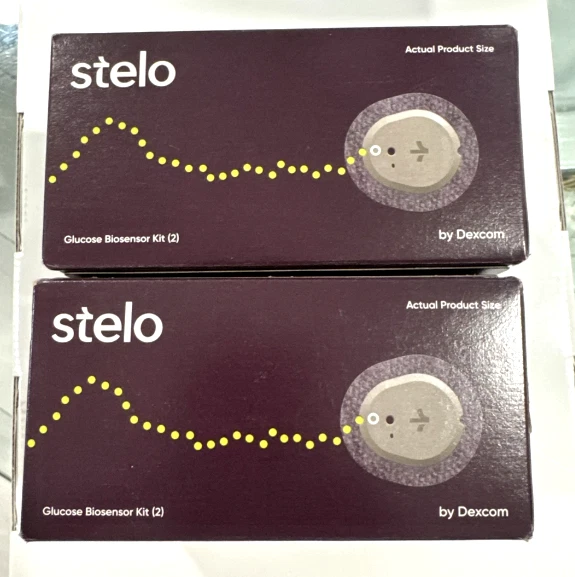 Kit de biossensor de glicose Stelo - 4 (2 caixas) monitores contínuos de glicose - Imagem 2 de 4