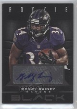 2012 Panini Black Rookie Black Signatures 10/25 Bobby Rainey #106 Auto 1f0