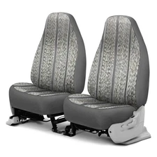 For Chevy Venture 02-04 Saddleman Saddle Blanket 1st Row Gray Custom Seat Covers