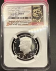 2019 S Kennedy Silver Half Dollar First Day Of Issue .999 PF 70 ULTRA CAMEO NGC