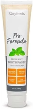 Oxyfresh Pro Formula Fresh Mint Toothpaste 5.5oz Fluoride Free Sensitive