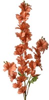 Clayre & Eef 5PL0135O Dekoration Zweig Mit Blumen Orange 16X12X100 Cm