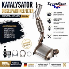DPF Dieselpartikelfilter für VW Golf V Jetta Audi A3 8P Seat Skoda 1.9 2.0L NEU