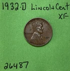 1932 D Lincoln Wheat Cent / Penny 1c Xf Extra Fine