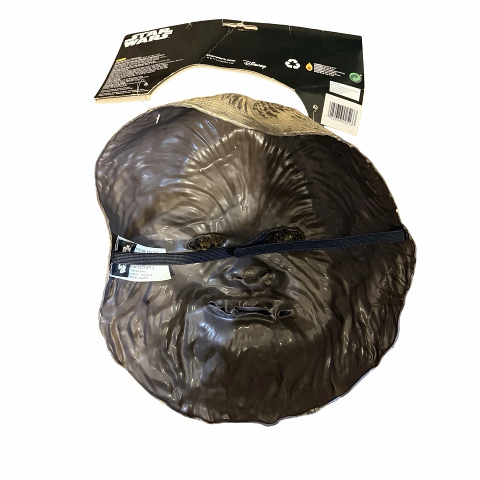 2016 Chewbacca Star Wars Face Mask Rubies Cosplay Costume Wookiee Halloween - Image 3 of 3