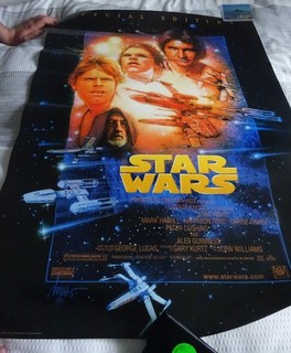 Old Star Wars poster not a modern re print