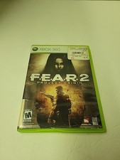 F.E.A.R. 2: Project Origin Microsoft Xbox 360, 2009 Horror Video Game Tested