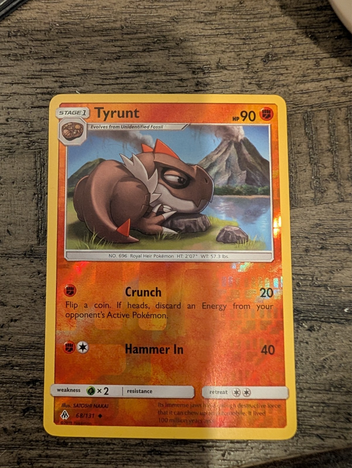 Tyrunt 68/131 Sm-Forbidden Light Reverse Holo