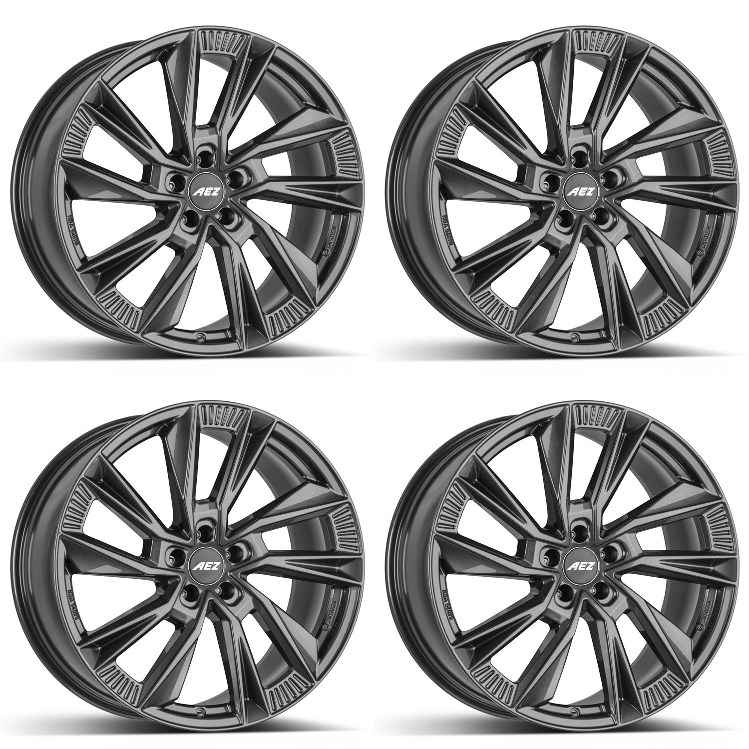 4 AEZ Havanna grey Wheels 8.5Jx21 5x114.3 for Honda CR-V E:Ny1 HR-V