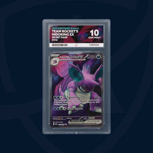 2025 - Team Rocket's Nidoking ex - Destined Rivals - 216/182 - ACE 10