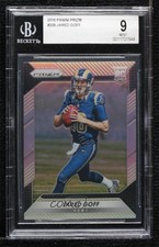 2016 Panini Prizm Rookie Silver Prizm Jared Goff #208 BGS 9 MINT uk2