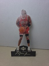 Michael Jordan Upper Deck Cardboard Cutout Standees 1997 Bulls 11 Inch