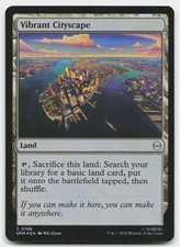 Vibrant Cityscape 188 Common Marvel's Spider-Man Magic: The Gathering Foil NM