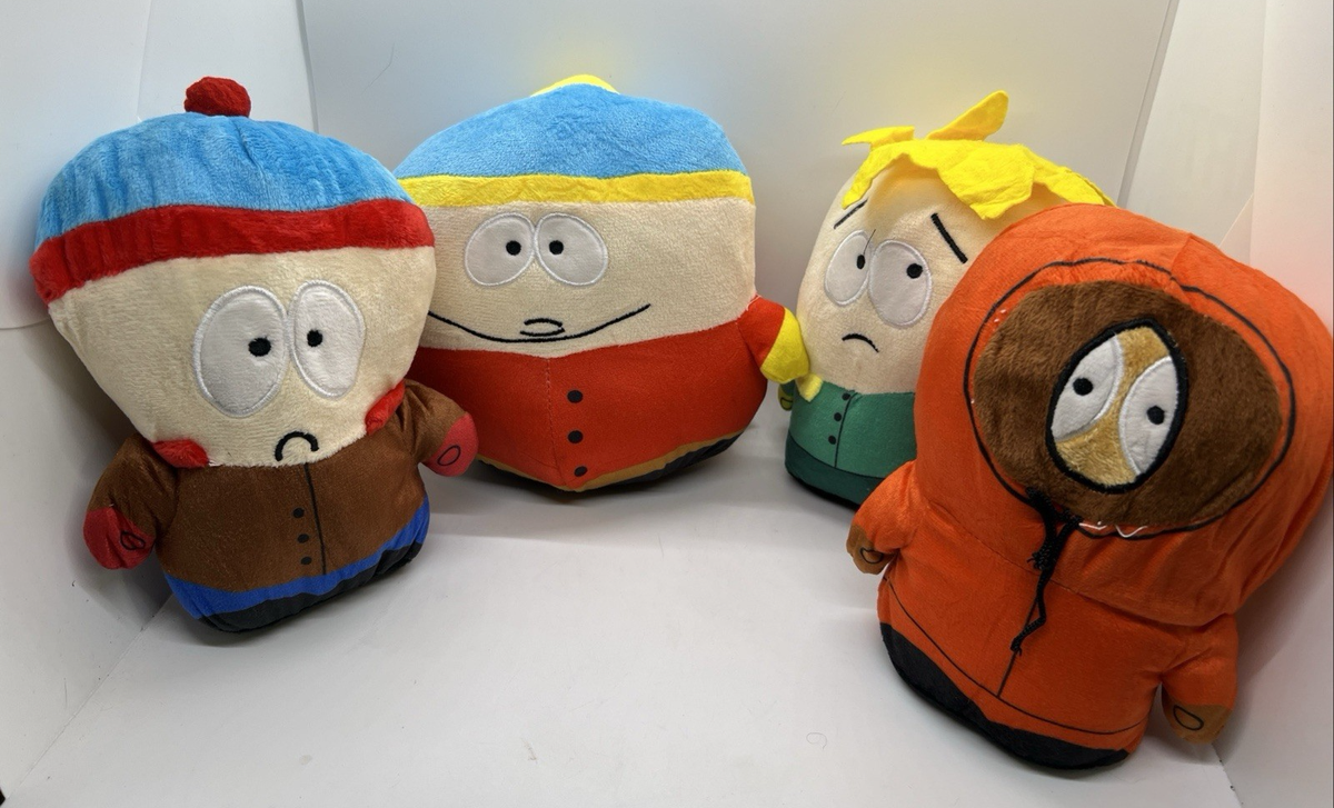 South Park Plushes, lot of 4 Collectible 7