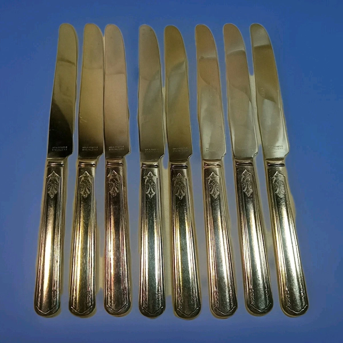 Wm. Rogers An Art Deco 1900-1940 Antique US Silver-Plated Flatware