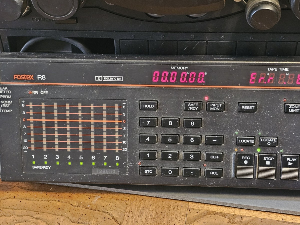 Fostex Model R8 Reel-to-Reel 8 track Tape Deck Recorder