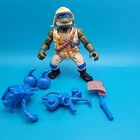1991 TMNT Mutant Military Lieutenant Leo Figure Complete Vintage Playmates