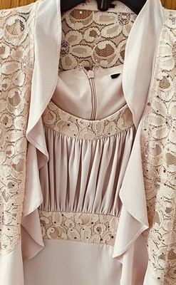 R&M Richards Women's Blush/pink Sleeveless Dress Sequin Lace Jacket Size12 Nice! | eBay R&M Richards Women's Blush/pink Sleeveless Dress Sequin Lace Jacket Size12 Nice! | eBay
