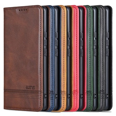Leder Handy Hülle für Samsung Galaxy S26 Ultra S24 S25 S23 S10 S8 Plus FE Cover