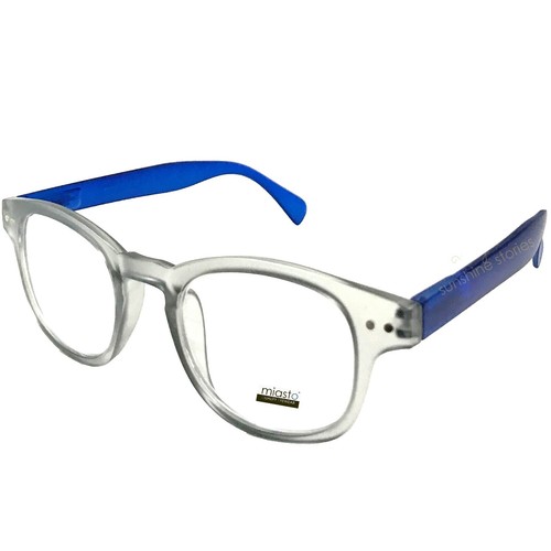 Contrast Jefferson Dark Blue Tortoise Authentic Eyeglasses 52-16-140 CONTRAST MEN main image 4