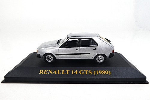 Renault 14 GTS 1980 Silver 1/43 Diecast iXO Juniour CIXJ000040 Diecast n norev - Picture 4 of 17