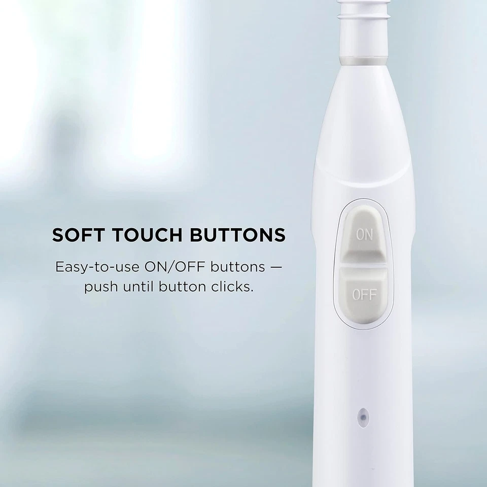 Interplak Opticlean Power Plaque Remover Rechargeable Toothbrush 2 Brush Heads - Image 4 of 4