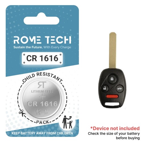 Key Fob Battery Replacement for Honda Civic 2021 2020 2019 - 2006 1 or 2 Pack - Picture 49 of 50