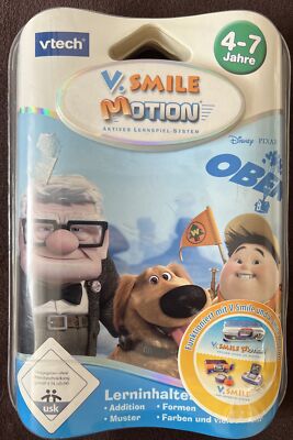 vtech V.SMILE MOTION - Lernspiel - Disney Pixar - OBEN