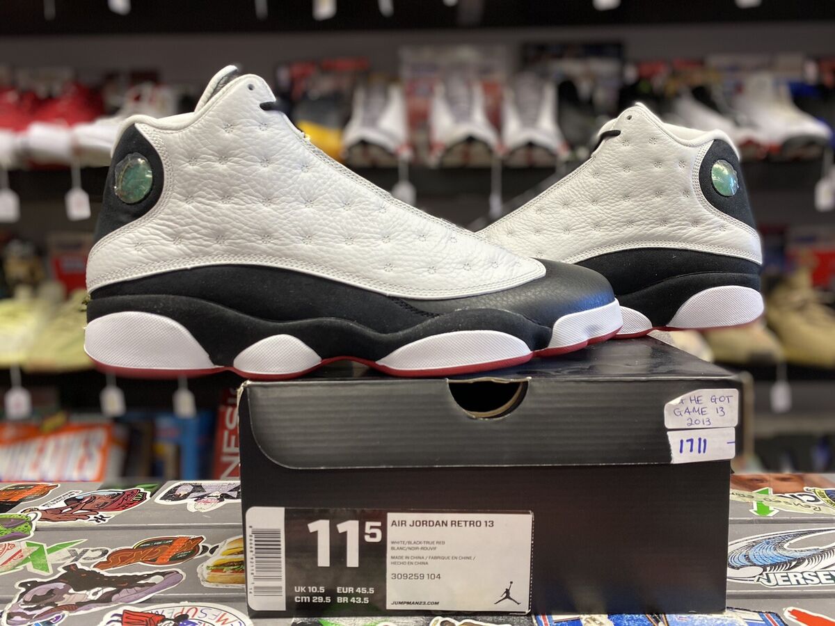 New Air Jordan 13 He Got Game Size 11.5 Rare Retro OG VTG New Air Jordan 13 He Got Game Size 11.5 Rare Retro OG VTG