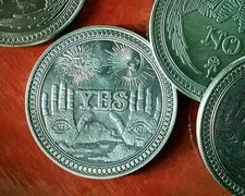 X2 Ouija Coin Set, Haunted Oddities, Two Coins, Fortune Telling, Curiosities