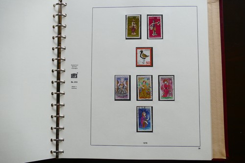 Bund Sammlung 1974-1986 minr. 791-1305 gestempelt Safe Vordruck Album(SLG 0175) - Foto 19 di 21