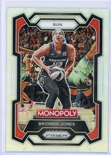 2024 Panini Prizm Monopoly WNBA 51 Brionna Jones Silver Prizm Connecticut Sun