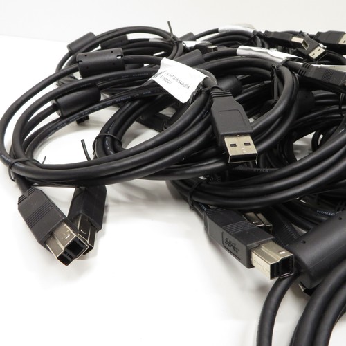 Lot 25 HP 935544-001 HP Printer Cable USB 3.0A to B - 6 ft - New No Packaging - Picture 3 of 5
