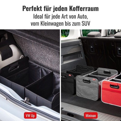 achilles Auto Faltbox Kofferraum-Korb Falt-Korb Box 50 cm x 32 cm x 27 cm grau - Bild 6 von 16