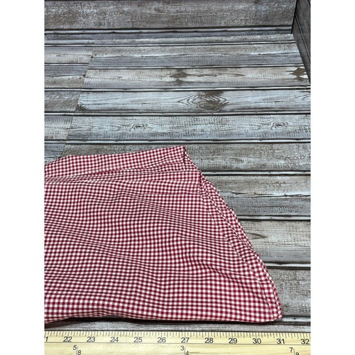 Brooks Brothers Regent Fit Red White Check Size 15 4/5 - Picture 6 of 6