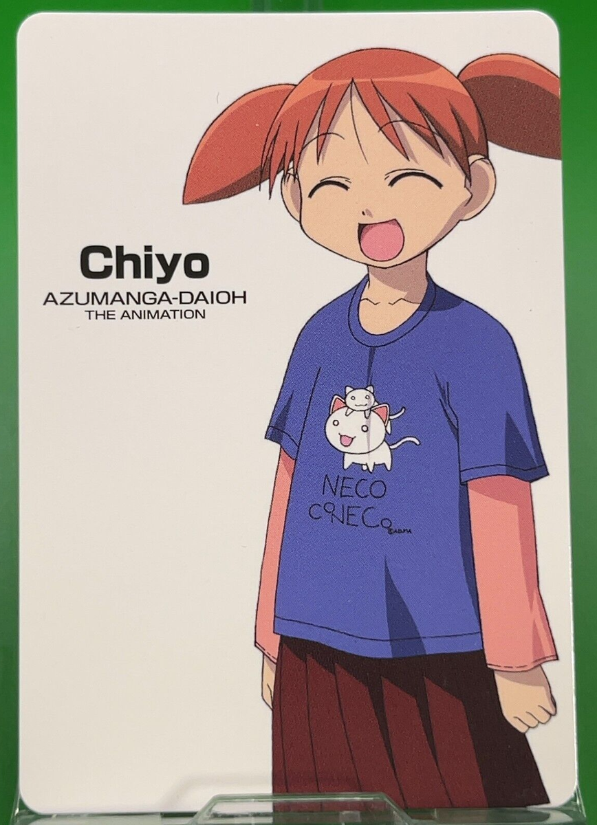Chiyo 19 AZUMANGA DAIOH 2002 Card Animation Old TCG Bandai