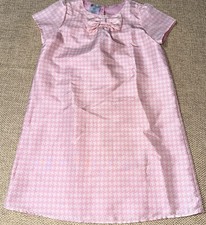 Vintage Little Girl Toddler Dress 5T Pink
