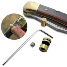 2 Sets Messing Daumenbolzen für Buck 110 und andere Klappmesser 3 Größen