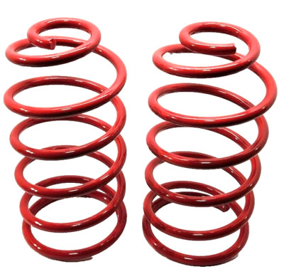 Chevy Chevelle Oldsmobile Cutlass 2'' Drop Rear Coil Springs Fast Ship RED