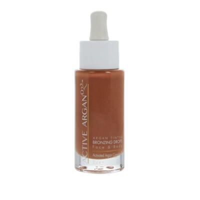 Active Argan Tinted Oil Drops Activated Argan Complex - 1.0 Oz. New in Open Box