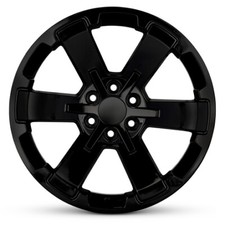 New Wheel For 1995-2023 Chevrolet Tahoe 22 Inch Gloss Black Alloy Rim