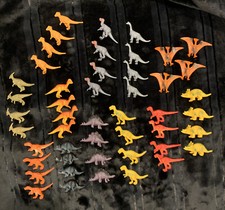 Small Dinosaur Plastic Figures Assorted Lot of 48 Toys Mini Dinosaurs Jurassic