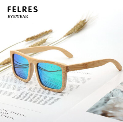 Handmade Polarized Sunglasses Handmade Unisex Zebra Wood Polarized Sunglasses Wood Frame  main image 2