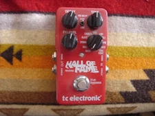 HALL OF FAME GUITAR EFFECTS PEDAL TC ELECTRONICS ORIGINAL MODEL
