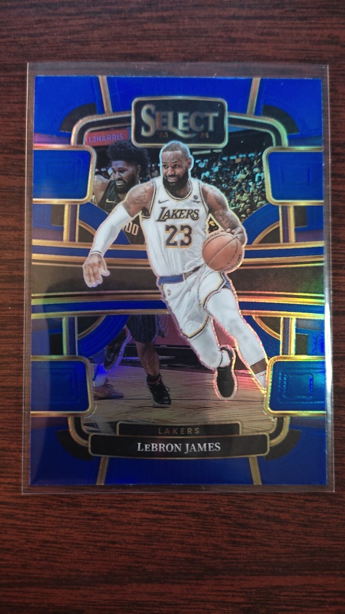 2023-24 Panini Select Lebron James Concourse Level Prizm #66