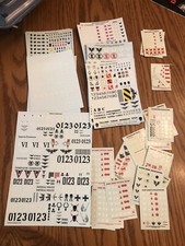 Warhammer 40k - Waterslide transfers - Games Workshop 1990s water slide decals