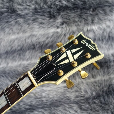 Orville LPC-75 Les Paul Custom w/USA Pickups AW w/soft case