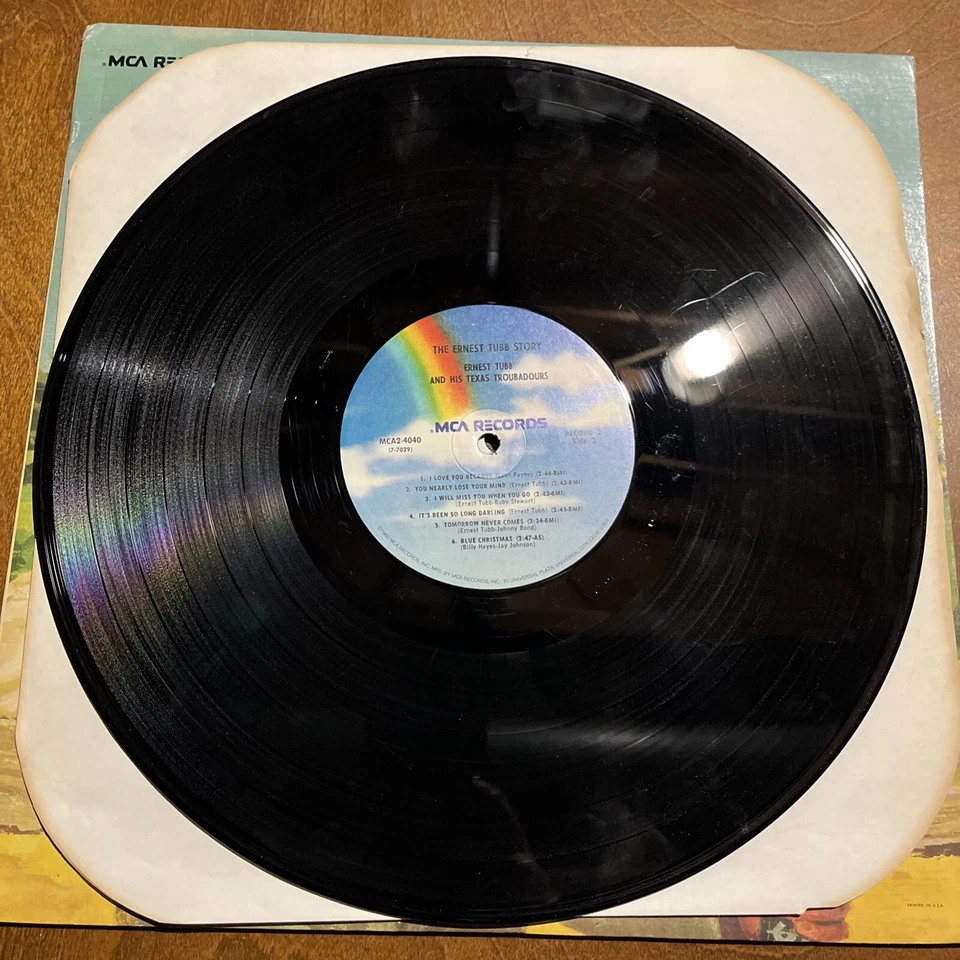 The Ernest Tubb Story Signed Lp!!! Foto 4 de 4