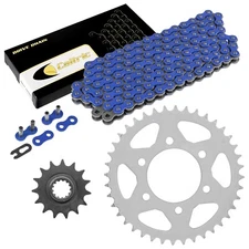 Blue Drive Chain And Sprocket Kit for Kawasaki ZZR600 ZX600J 2005-2008